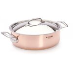 Sautoir cuivre prima matera induction �28cm