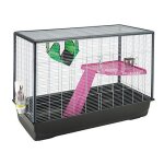 Savic cage pour petits animaux rongeur zeno knockdown chrom� 100 x 50 x 70 cm