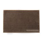 Savon de marseille tapis de bain sormiou 50x80cm taupe