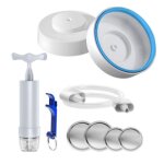 Scellant de bocal et tuyau d'accessoires, pompe a vide portable manuelle et ouvre - boîte, compatible ... Scellant de bocal et tuyau d'accessoires, pompe a vide portable manuelle et ouvre - boîte, compatible ...