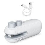 Scelleuse de sacs a puce, machine a sceller sous vide rechargeable a la chaleur pour sacs en plastique ...