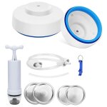 Scelleuse sous vide pour bocaux, kit de bancs sous vide pour bocaux a bouche large et régulière, scelleuse ... Scelleuse sous vide pour bocaux, kit de bancs sous vide pour bocaux a bouche large et régulière, scelleuse ...