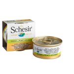 Schesir - boîte pâtée au thon avec poissons pelagiques en bouillon pour chat - 70g Schesir - boîte pâtée au thon avec poissons pelagiques en bouillon pour chat - 70g