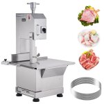 Scie  os commercial - vevor - yf - 400a - 2200 w - acier inoxydable - 1000 kg / h
