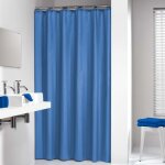 Sealskin rideau de douche madeira 180x200 cm bleu