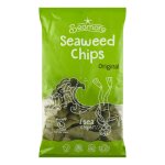 Seamore chips de tortilla aux algues marines snack croquant saveur naturelle 400g