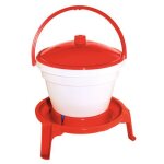 Seau - abreuvoir volaille 12 l avec pied et anse
