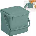 Seau a charbon - seau a cendres rotho seau 4, 5l bio vert gui