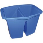 Seau double bac system pro - bleu - 2 x 7 l