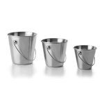 Seau inox mini 7 cm