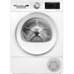S�che - linge pompe � chaleur bosch wqg1421sfr - s�rie 6 - 9 kg - 63 db - blanc