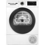 Sche - linge pompe  chaleur bosch wqg1450bfr - srie 6 - 9 kg - 63 db - blanc