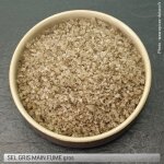 Sel gris marin fume gros - assaisonnement - 500g - l