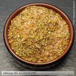 Sel a la mexicaine - m�lange d'epices, de sel et aromates - 340g - l