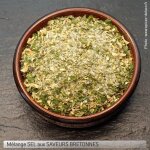 Sel aux saveurs bretonnes - m�lange d'epices, de sel et aromates - 250g - l