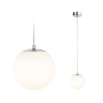 Selection bathroom luminaire en suspension led gove ip44 3000k 900lm 9w chrome, satin�