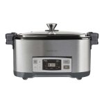 Sencor spr 5500ss - mijoteuse - 6 litres - 1350 watt - argent