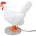 Senior - lampe de poulet drle pondeuse de poulet, lampe d'oeuf de poule lampe de table d'oeuf de poule ...