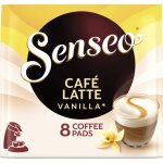Senseo caf� latte vanille dosettes de caf� 92g