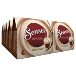 Senseo cappuccino koffiepads caf� capsules 10x8 pads 920g caf� saveur cr�meuse facile a pr�parer