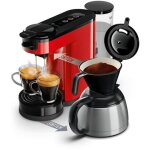 Senseo hd6592 / 84 machine � caf� semi - automatique machine � caf� 2 - en - 1 1 l