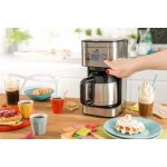 Senya cafeti�re electrique programmable inox hot coffee, verseuse isotherme en acier inoxydable, fonction ...