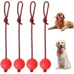 Sept - 4pcs jouet de lancer de corde, jouet chien balle corde, jouets pour chien avec corde de balle ... Sept - 4pcs jouet de lancer de corde, jouet chien balle corde, jouets pour chien avec corde de balle ...
