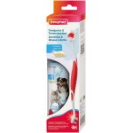 Sept - beaphar u2013 combi - pack : brosse a dents + dentifrice haleine frache pour chien et chat u2013 ...
