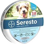 Seresto collier parasite pour chiens jusqu' 8 kg