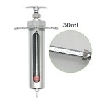Seringue réutilisable en acier inoxydable pour animaux vétérinaires, seringue hypodermique pour porcs, ... Seringue réutilisable en acier inoxydable pour animaux vétérinaires, seringue hypodermique pour porcs, ...
