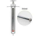 Seringue réutilisable en acier inoxydable pour animaux vétérinaires, seringue hypodermique pour porcs, ... Seringue réutilisable en acier inoxydable pour animaux vétérinaires, seringue hypodermique pour porcs, ...