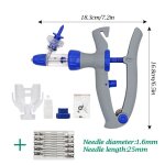 Seringue vétérinaire automatique a 10 aiguilles, injection de vaccin continue de 1ml / 2ml / 5ml, pour ... Seringue vétérinaire automatique a 10 aiguilles, injection de vaccin continue de 1ml / 2ml / 5ml, pour ...