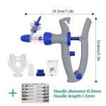 Seringue vétérinaire automatique a 10 aiguilles, injection de vaccin continue de 1ml / 2ml / 5ml, pour ... Seringue vétérinaire automatique a 10 aiguilles, injection de vaccin continue de 1ml / 2ml / 5ml, pour ...