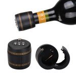 Serrure a combinaison de verrouillage de mot de passe de bouteille de vin en plastique, bouchon de vin, ...