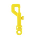 Serrure de porte de cage a oiseaux en plastique, fil a ressort, crochet a clé arc - en - ciel, 1 pièce ... Serrure de porte de cage a oiseaux en plastique, fil a ressort, crochet a clé arc - en - ciel, 1 pièce ...