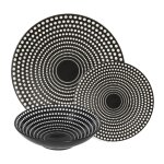 Service d'assiettes galaxy 12 pi�ces