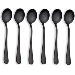 Service de couverts en acier inoxydable noir, ensemble de couverts, serveur a gâteau, couteau a poisson, ... Service de couverts en acier inoxydable noir, ensemble de couverts, serveur a gâteau, couteau a poisson, ...