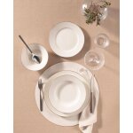 Service de table ariane 24 pi�ces pour 6 personnes - or / platine