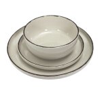 Service vaiselle 12 pi�ces au gres du temps - beige