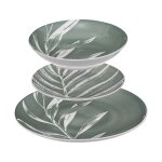 Service vaisselle 18 pi�ces harmony - vert