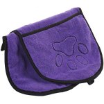 Serviette de bain super absorbante pour chien - microfibre a s�chage rapide