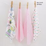 Serviette coton pour garon et fille, gant de toilette, mouchoir, salive, allaitement, kf011 - type 02 ...