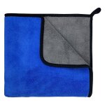 Serviette douce et portable r�utilisable pour animaux de compagnie, douche super absorbante, bain en ...