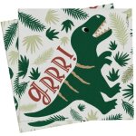 Serviettes en papier - dino - 33 x 33 cm - 20 pcs
