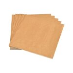 Serviettes en papier - tendance - lot de 20 - 33 x 33 cm - marron - pratiques pour table et pique - nique ...