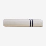 Serviette de plage en coton salerno bleu marin 200 x 200 cm