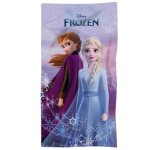 Serviette de plage ou drap de bain frozen 2 disney (taille taille unique, couleur violet)
