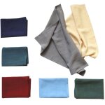 Serviette de table en coton et lin, 7 pices, mouchoir en polyester, torchon a th, pour dner, nol, ...