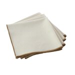 Serviette de table unie et bourdonn�e