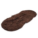 Serviette de toilette chien sale shammy 80x35 cm marron dog gone smart